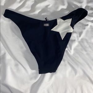 Black bikini bottom